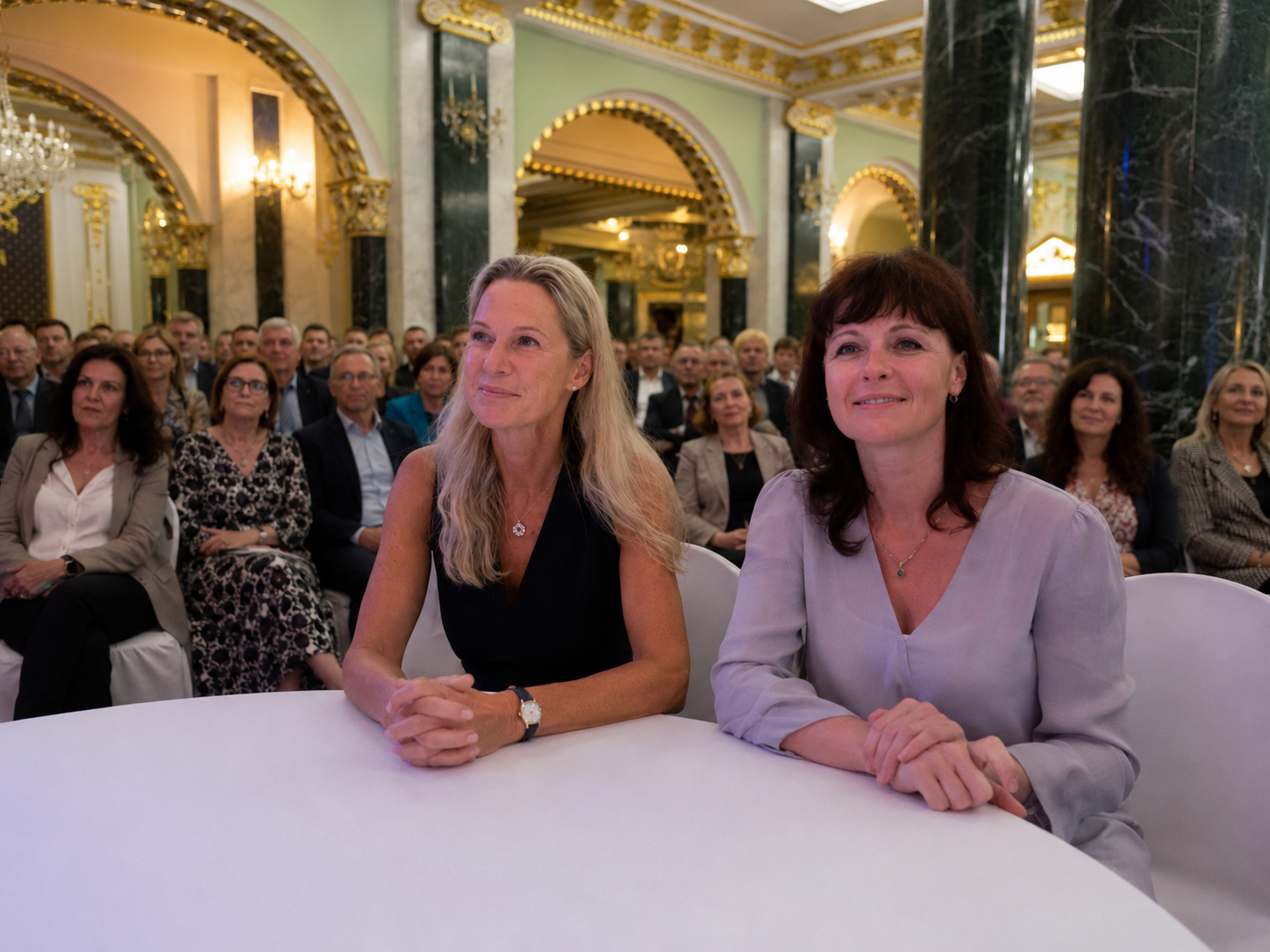 Martina Drbohlavová a Ing. Petra Sučanská